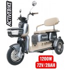 Електричний трицикл Corso Power Jet JT-943078 (1200W, 72V/28Ah) запас ходу 75 км.